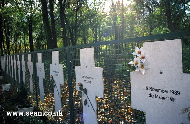 Photo of the Weisse Kreuze (white crosses) memorial in Berlin in Berlin, Germany