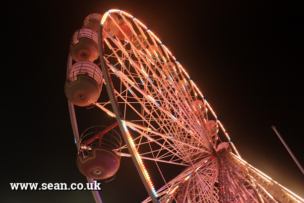 Photo of a big wheel in Blackpool (landscape) in Blackpool, UK
