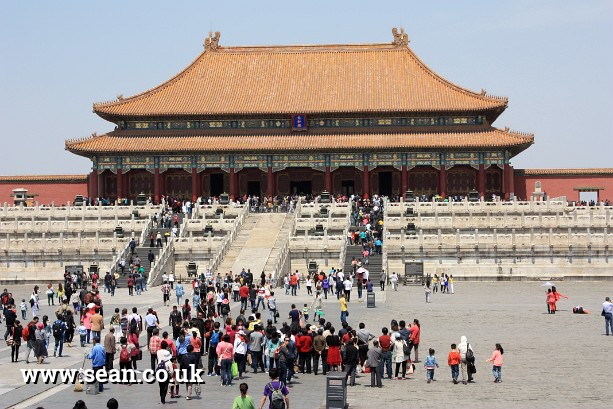 Photo of the Hall of Supreme Harmony in China
