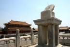 a sundial at the Forbidden City, Beijing