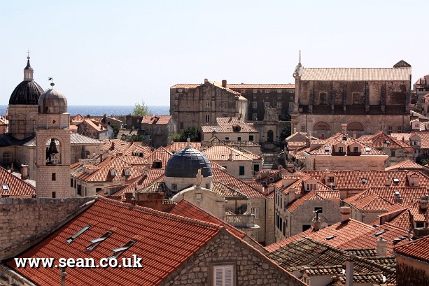 Photo of Dubrovnik rooftops in Dubrovnik