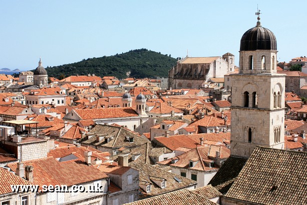 Photo of another rooftop view in Dubrovnik