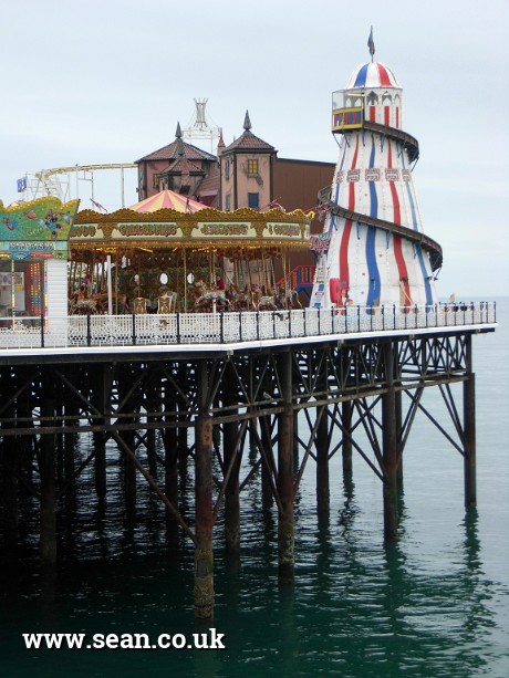 Photo of Brighton Pier in England