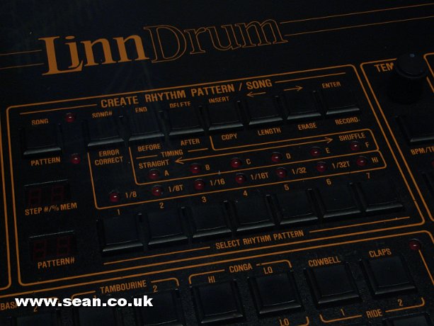 Photo of the LinnDrum in London, UK
