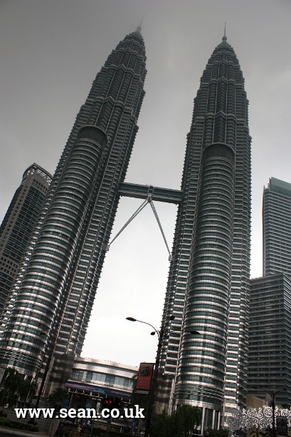Photo of the Petronas Twin Towers in Malaysia