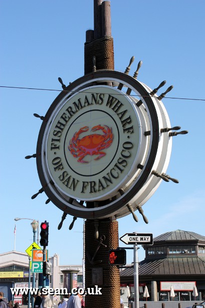 Photo of the Fisherman's Wharf sign in San Francisco, USA