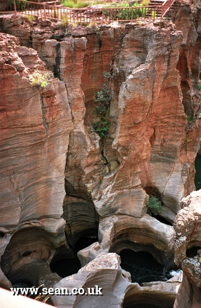 Photo of Bourke's Luck Potholes in South Africa