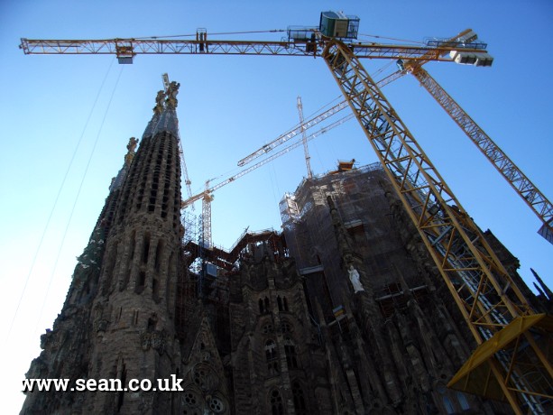 Photo of the Sagrada Familia in Spain