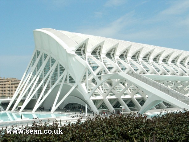 Photo of the Science Museum, Valencia in Spain
