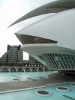the Opera House side-on, Valencia