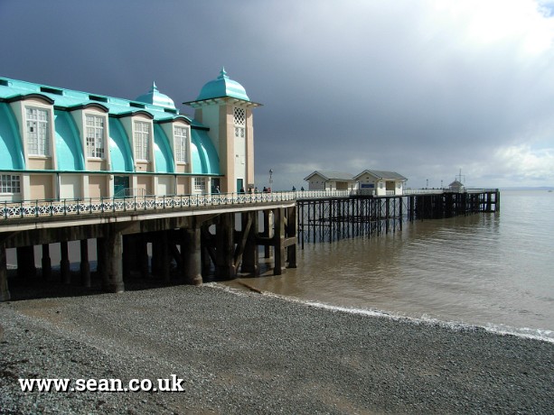Photo of Penarth pier in Wales