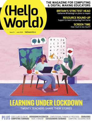 Hello World Issue 13, cover