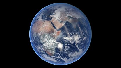 Photo of the Earth from Space by NASA.