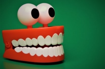 photo of joke chatty teeth