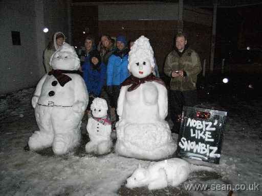 The snow family plus its creators
