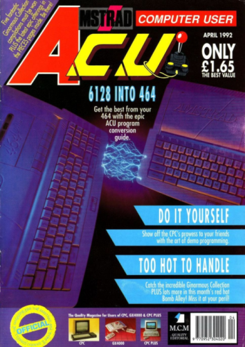 Cover of Amstrad Computer User April 1992