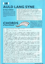 Scan of a magazine page showing the code listing for this program