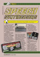 Speech Synthesisers article, sample page