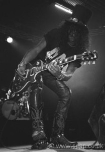 Guitar rocker (Slash, actually) symbolising music photography