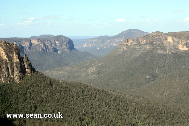 Photo of the Blue Mountains in Australia