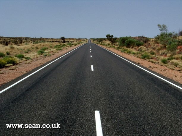 Photo of the Stuart Highway, Australia in Australia