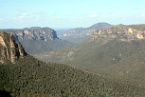 the Blue Mountains