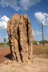a termite mound