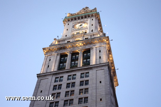 Photo of the Custom House Tower in Boston, USA