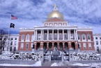 the Massachusetts State House, Boston