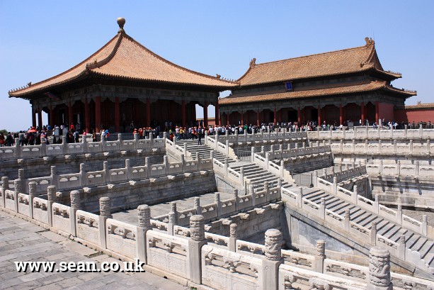 Photo of the Forbidden City in China