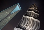 the Shanghai World Financial Center and the Jin Mao Tower
