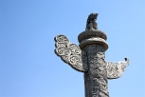 a stone column at Tiananmen