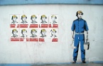 construction safety notices, Banksy-style