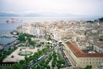 a view of Corfu from the New Fortress