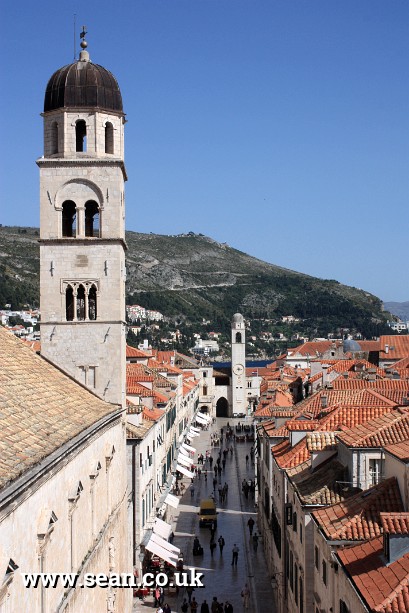 Photo of Stradun, the main street in Dubrovnik in Dubrovnik