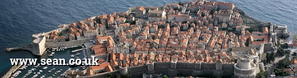 Photo of Dubrovnik from Srd Mountain in Dubrovnik