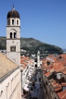 Stradun, the main street in Dubrovnik
