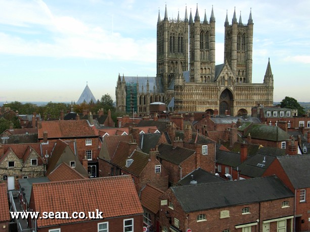 Photo of Lincoln Cathedral in England