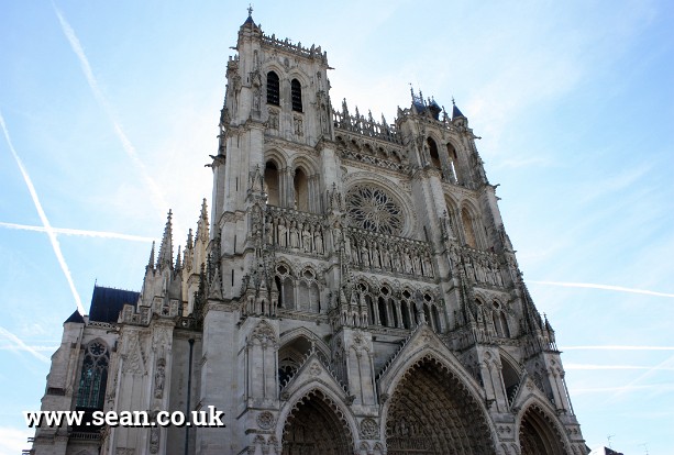 Photo of Amiens Cathedral in France