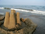 a sandcastle