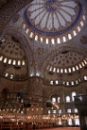 the ceiling of the Blue Mosque, Istanbul