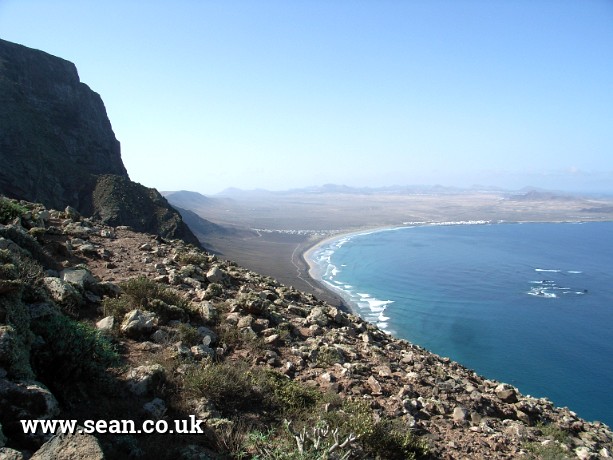 Photo of the Lanzarote seafront in Lanzarote