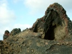 volcanic rock formations in Lanzarote