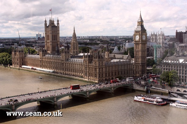 Photo of the Houses of Parliament in London, UK