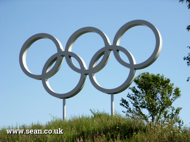 Photo of the Olympic Rings, London in London, UK
