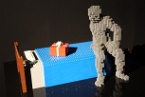 The Box, a Lego sculpture