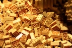 yellow Lego bricks