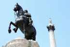 the statue of King Charles I, London