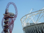 the Orbit and the Olympic Stadium