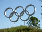 the Olympic Rings, London